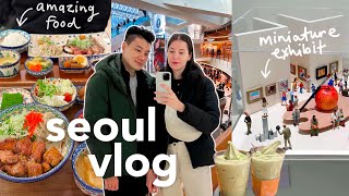 A week in our life in seoul 🇰🇷 Language learning struggles, art exhibit date, shopping, cozy at home