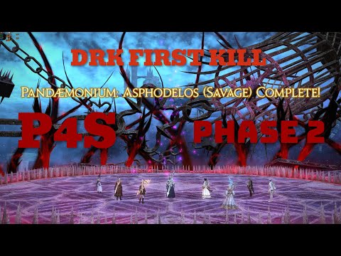 Pandaemonium SAVAGE - FINAL Boss (P4S): Hesperos Phase 2 || DRK POV First Kill