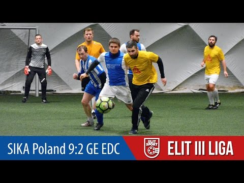 SIKA Poland 9:2 GE EDC - ELIT III Liga ZIMA 2017