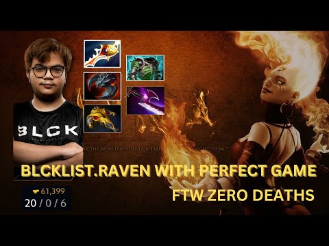 BLR.Raven Perfect Lina Game vs. Talon - Player's Perspective - DPC 2023 SEA Winter Tour DOTA 2