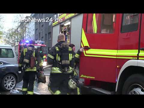 17.11.2017 - VN24 - Wohnungbrand in Dortmunder Mehrfamilienhaus