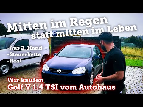 We're buying a Golf V 1.4 TSI from a car dealership / Old for new & what's considered "scrap" for...