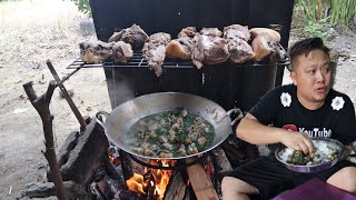 Download lagu Sinalau Bakas // Babi Hutan Salai // Masak Daging Babi Sup Daun Ubi Cara Dayak Iban…// mp3