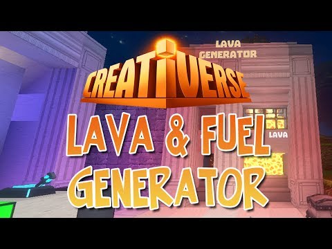 How To Build A Lava and Fuel Generator - Creativerse Tips