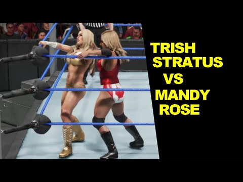 WWE 2K19 Trish Stratus vs Mandy Rose - Knockout Match