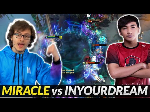 Miracle Safelane Carry TA vs Inyourdream - Dream in SEA Server