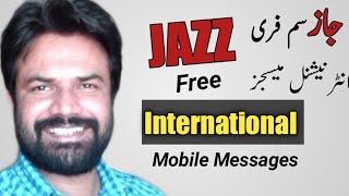 How to make Jazz sim free international roaming for messages recieving