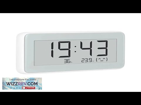 Xiaomi Mijia Smart Temperature Humidity Pro Electronic Digital Clock Watch E-link Review