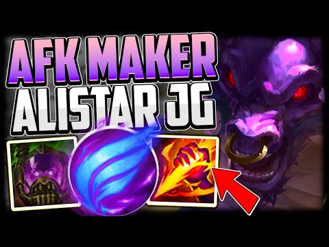 SECRET ALISTAR JUNGLE FORCES THE ENEMIES TO AFK/FF 🤫 - League of Legends