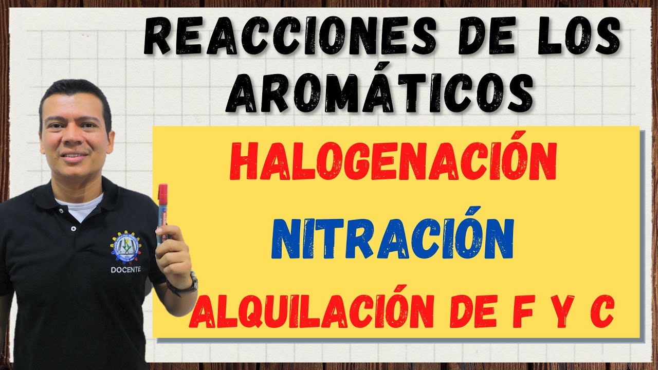 REACCIONES DE HIDROCARBUROS AROMATICOS. REACCIONES DEL BENCENO. QUÍMICA CON IRWIN