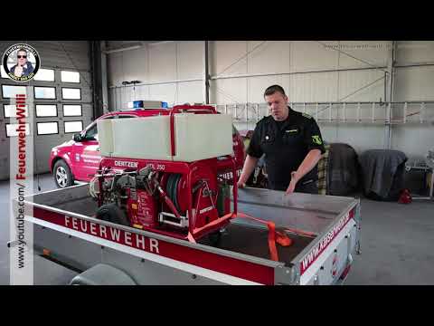 MTW, KdoW und Anhänger mit Hochdrucklöschsystem  - FF Bansin/Heringsdorf (Usedom)