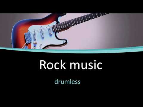 Drumless Backing Track (179 BPM) - Rock music 02
