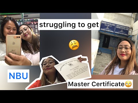 Struggling to get Master certificate ||NBU