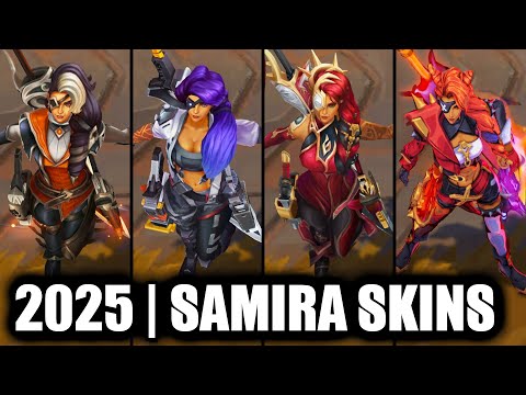 ALL SAMIRA SKINS SPOTLIGHT 2025 | League of Legends