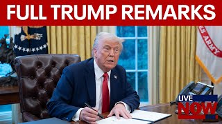 President Donald Trump signs new executive orders | LiveNOW from FOX
