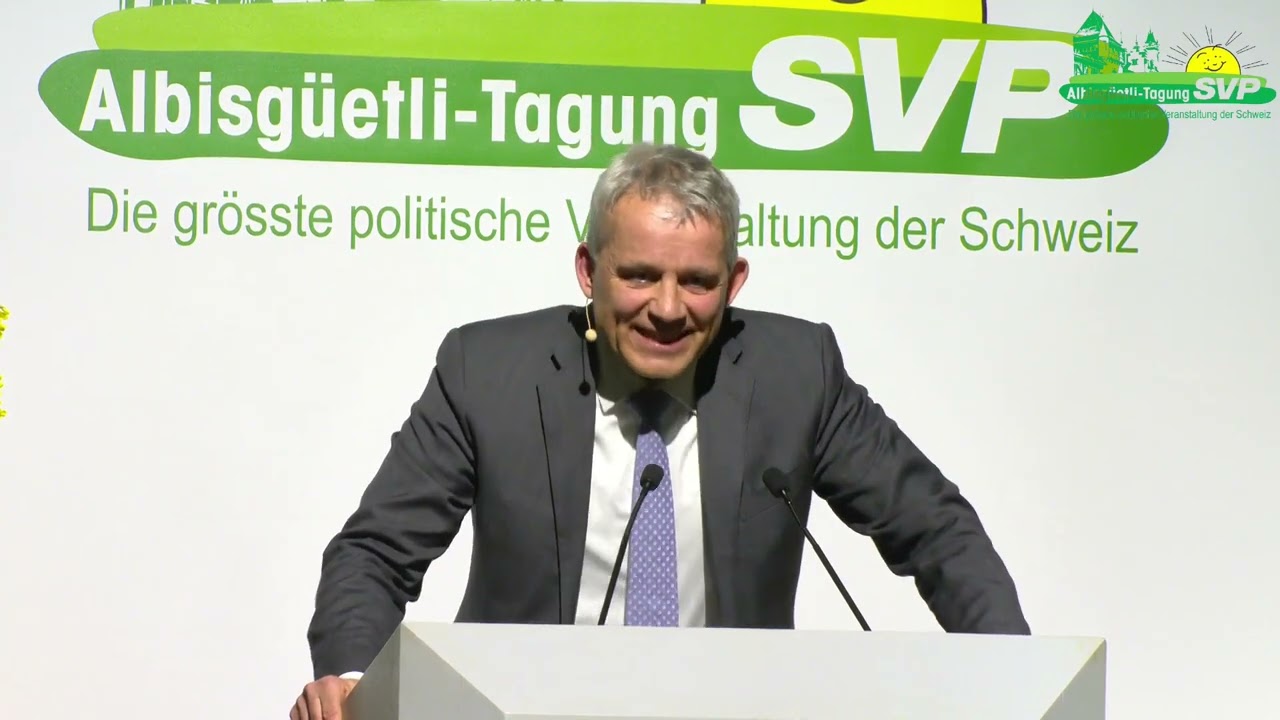 Albisgüetli-Tagung 2025: Rede Bundesarat Beat Jans