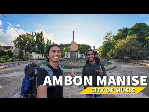 AN AFTERNOON WALK IN THE CITY OF AMBON MANISE - There's a Peace Gong Here