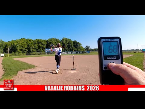 Natalie Robbins 2026 Pitcher/Shortstop Softball Skills Video