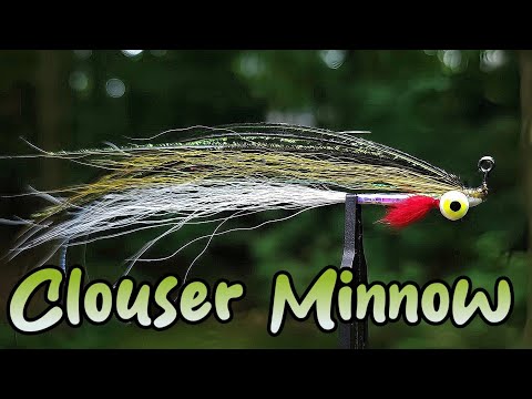 Jig Hook Clouser Minnow Tutorial | Fast-Sinking Tungsten Eyes for High Water Success