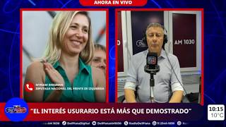 Bregman: "El endeudamiento de las familias no es por un espíritu de crecimiento, es por una estafa"