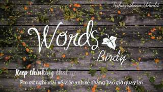 [Lyrics+Vietsub] Words - Birdy