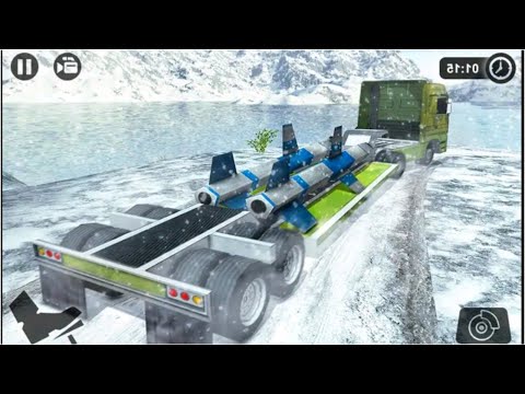 Offroad Army Cargo Driving Mission || Trailer Missions