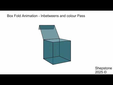 Folding Box – 2D Animation Example