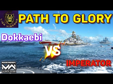 PATH TO GLORY Round1: DOKKAEBI VS IMPERATOR [ULTRA SETTING 2K] | Modern Warships