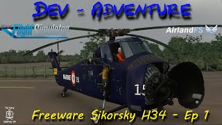 Native-Helicopter Sikorsky H34 video