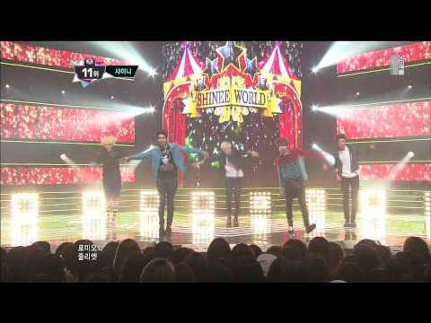 [1080P] 130523 엠카운트다운 샤이니  UpNext+떠나지못해+WhySoSerious by플로라