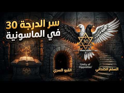 الدرجة 30: سر قادة العالم وشيفرة "الفارس القدوش" الماسونية