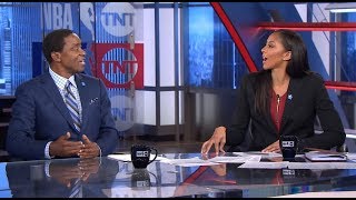 Inside The NBA: Thunder vs Spurs postgame talk / Kawhi Leonard Injury | Mar 29, 2018