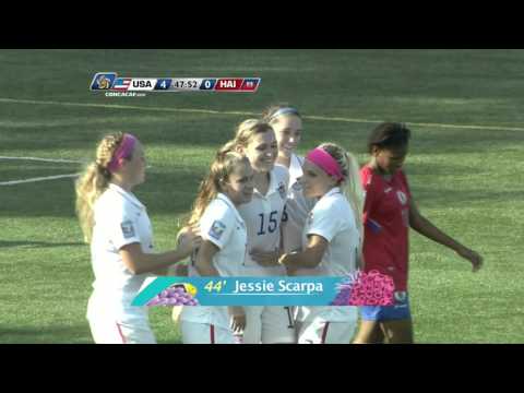 Concacaf Womens Under-20 Championship: USA vs Haiti Highlights