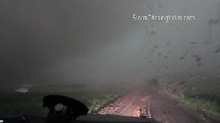 Storm chaser's worst nightmare in tornado