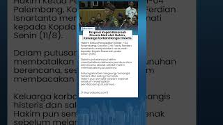 EKSPRESI Kopda Bazarsah Divonis Mati oleh Hakim, Keluarga Korban Menangis Histeris
