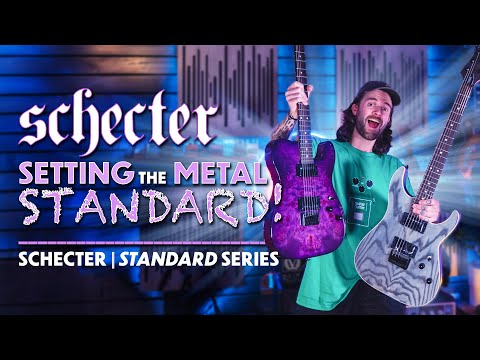 Обзор электрогитар Schecter серии Standard