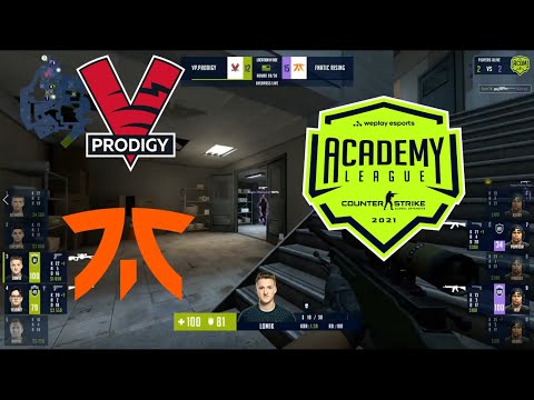 VP prodigy vs Fnatic rising / WePlay Academy / CSGO HIGHLIGHTS