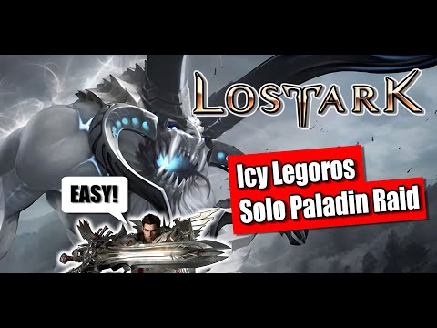 SOLO Paladin vs Icy Legoros (Lost Ark Guardian Raid)