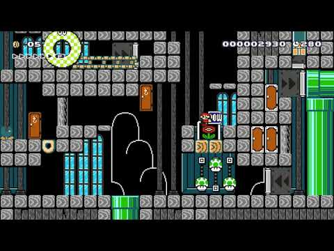 A good day to do a puzzle level ⚡️ by Marionirva ⚡️ SUPER MARIO MAKER Raw GAMEPLAY