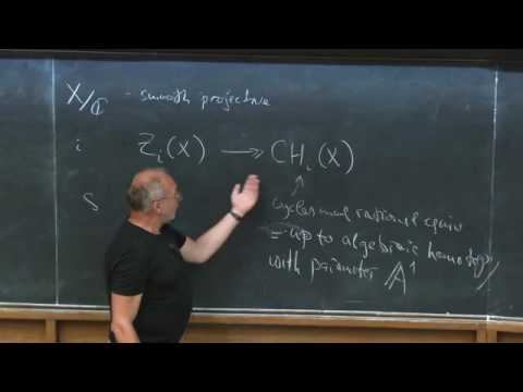 Algebraic cycles - Alexander Beilinson - 2016