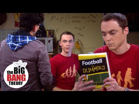 Sheldon Explains Football to Leonard | The Big Bang Theory