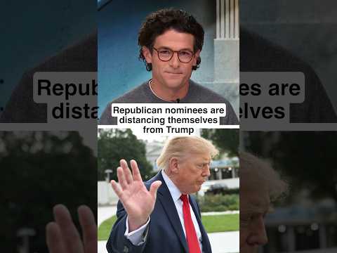 Republican nominees are DISTANCING themselves from Trump