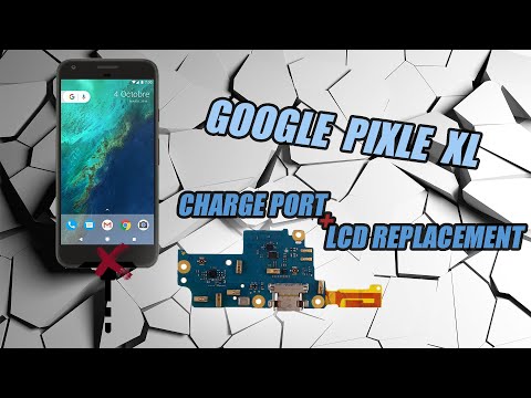 Google pixel XL charge port, battery and screen replacement detailed Utah
