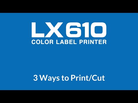 3 Ways to Print/Cut