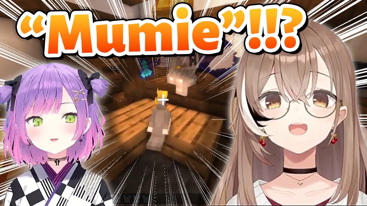 Mumei found her sister "Mumie" at Towa's house【Minecraft/Hololive Clip/JP&EngSub】