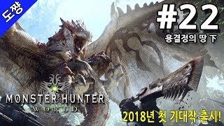 몬스터 헌터 월드 | #22화 용결정의 땅 2편[몬스터 헌터 시리즈 사상 역대 최대 점수][Monster Hunter World][도쨩]