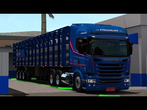 EURO TRUCK SIMULATOR 2 - SÉRIE VIDA REAL #11 - Scania edição 113! Scania R480 highline streamline