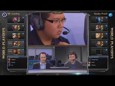 Azubu Frost vs. SK - Group A - League of Legends World Championship 2012