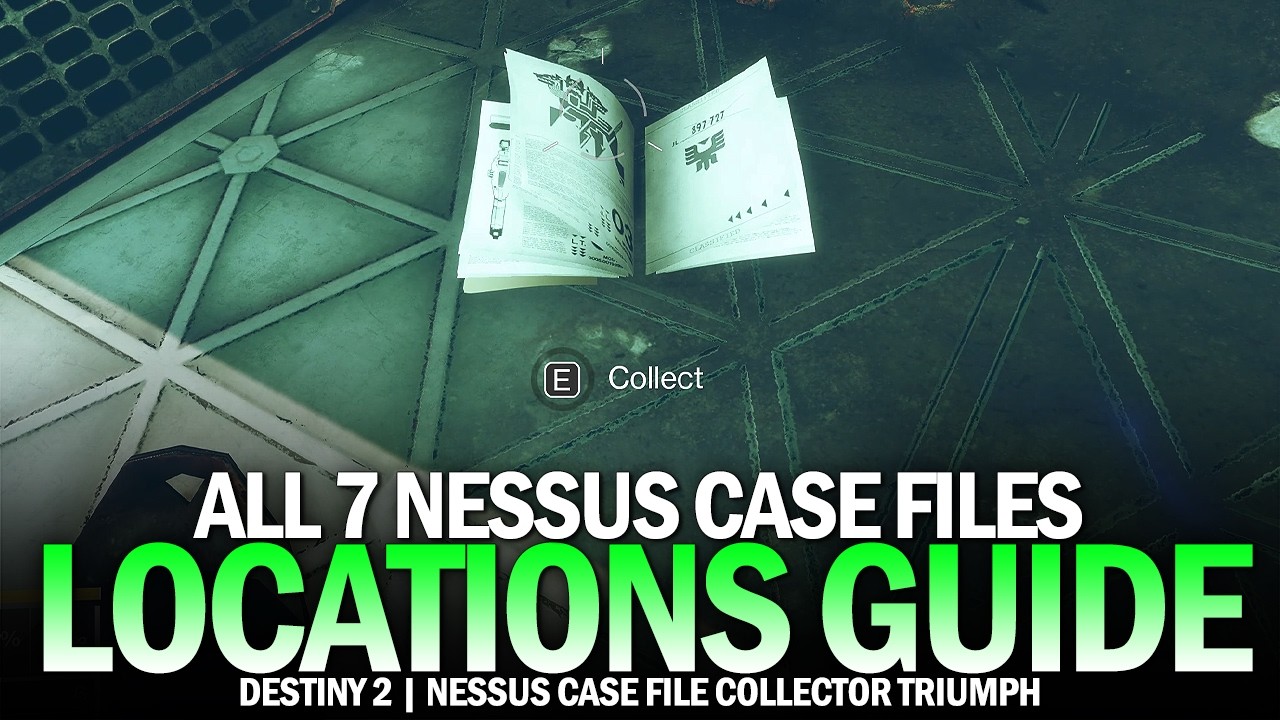 All 7 Nessus Case Files Location Guide (Nessus Case File Collector) [Destiny 2]