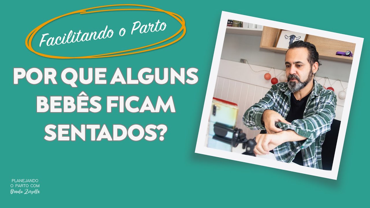 Por que alguns bebês ficam sentados?